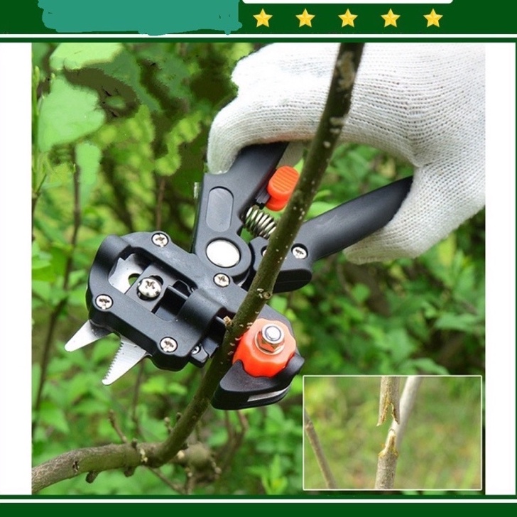 Kéo chiết cành và ghép cành cây đa chức năng cắt, ghép, tỉa,chiết cành vv.- hàng loại 1 chất lượng. .