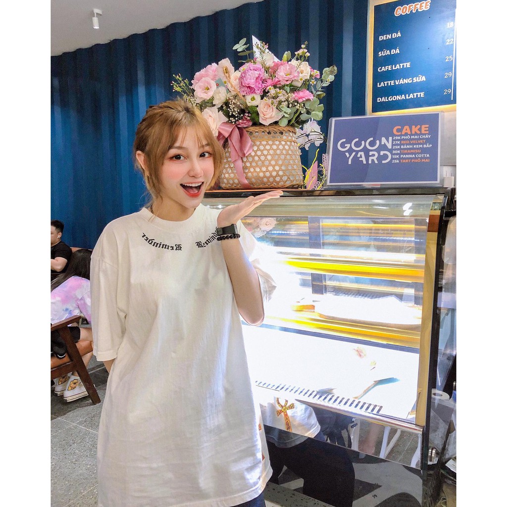 [Mã SKAMCLU7 giảm 10% Tối Đa 50K đơn 0Đ] Áo thun tay lỡ Reminder ANKH T-Shirt Nam nữ cotton Kun Shop | BigBuy360 - bigbuy360.vn