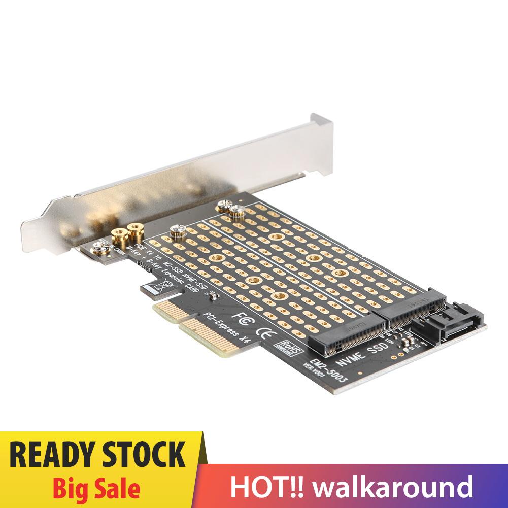 Thẻ Mở Rộng M.2 NVME Sang PCIE SSD Sang PCI-E 3.0 X4 SATA Chất Lượng Cao