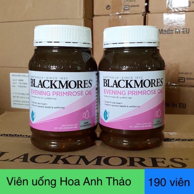 [Mẫu mới] VIÊN UỐNG TINH DẦU HOA ANH THẢO BLACKMORE EVENING PRIMROSE OIL CỦA ÚC