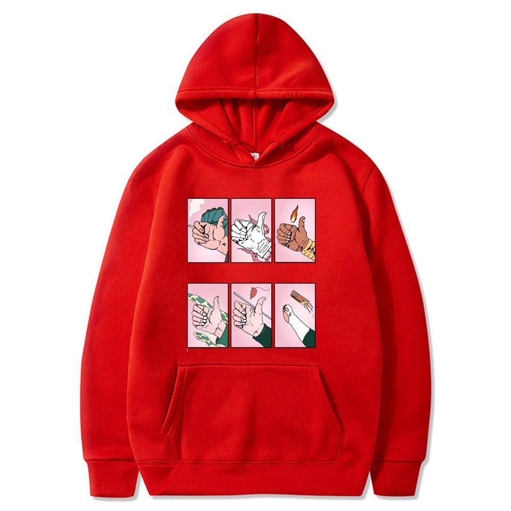 Áo Hoodie In Họa Tiết JOJO Bizarre Adventure Phong Cách Harajuku Nhật Bản Cho Nam Và Nữ