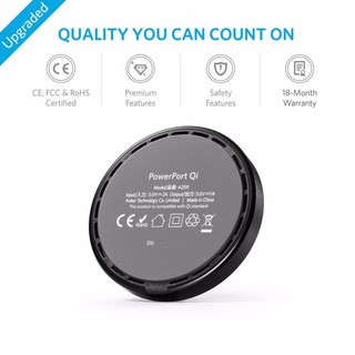 Sạc không dây ANKER PowerPort Wireless Qi 5w