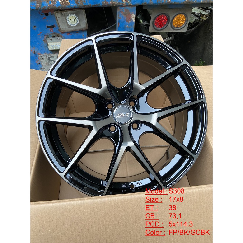 Lazang Thái Lan 17inch độ xe Ford Escape, Toyota Camry