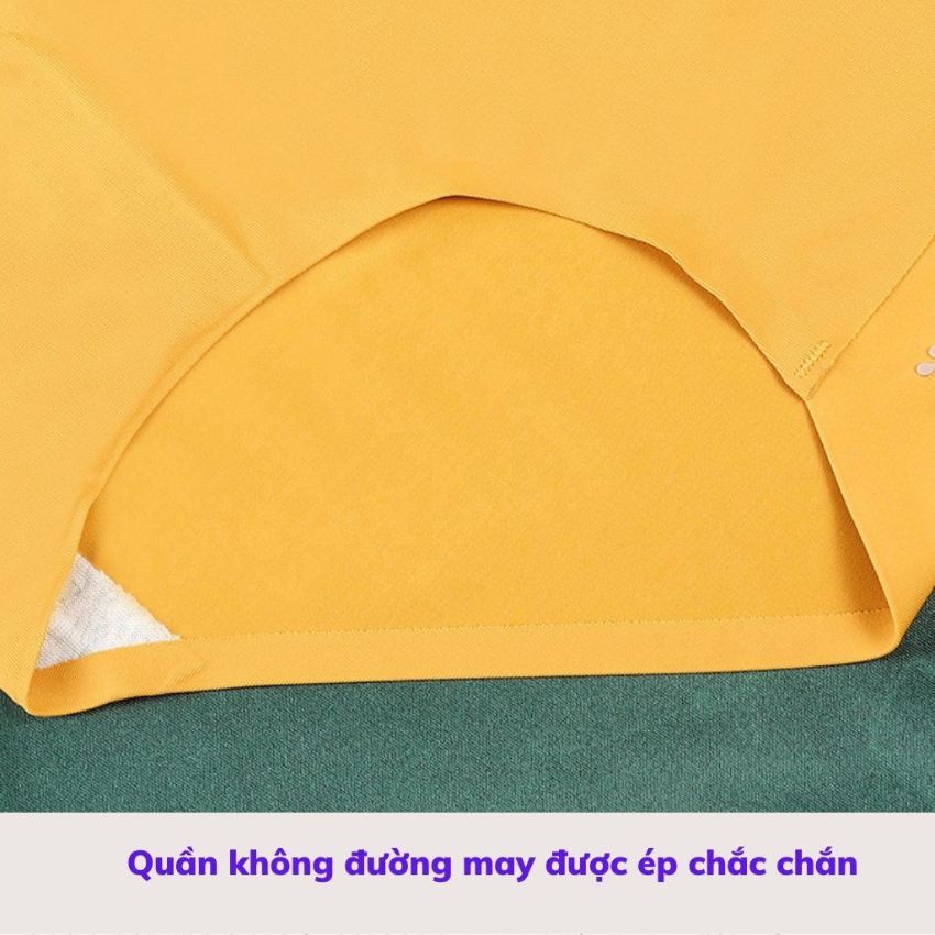 Quần lót nữ su không viền Cao Cấp mềm mại thoáng mát, Quần chíp nữ đúc su tôn dáng gợi cảm - L462