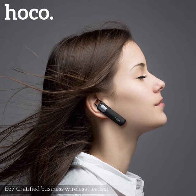 Tai nghe bluetooth Hoco E37 Gratified Business V4.1 - Hàng phân phối chính hãng