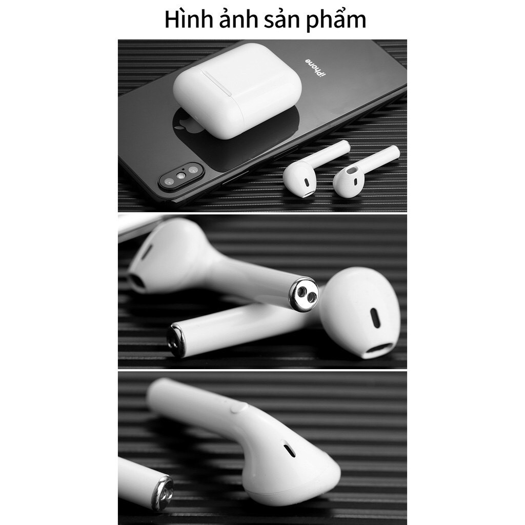 {[Hàng Mới Về]} Tai nghe Bluetooth I9S Đàm Thoại 2 Chiều Không Dây - Kháng Nước Thể Thao - Bass Siêu Trầm