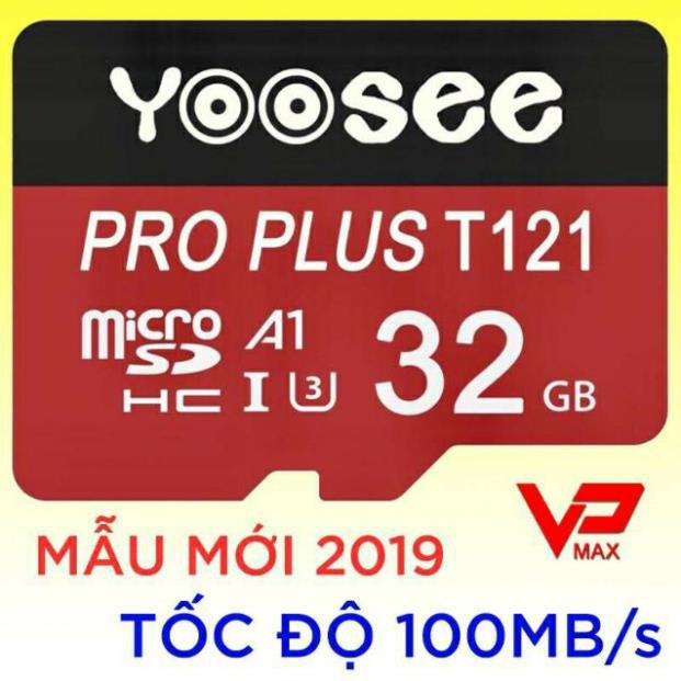 Thẻ nhớ Yoosee 64GB 32GB 16GB  tốc độ 100Mb/s