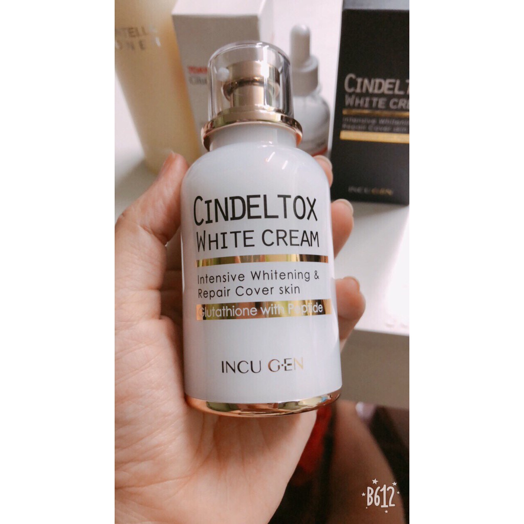 KEM DƯỠNG TRẮNG DA CINDELTOX WHITE CREAM KOREA