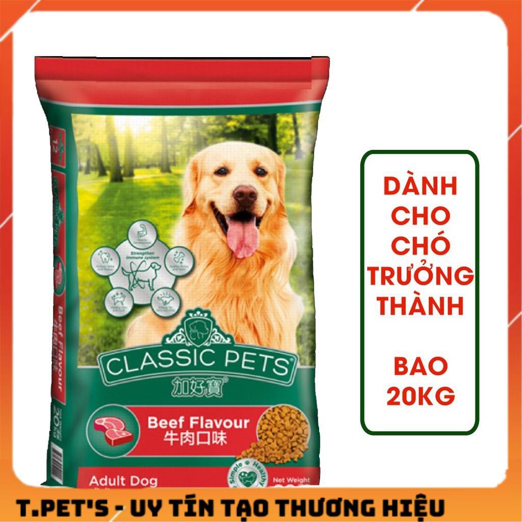 HCM- (Bao lớn 20kg) Thức ăn dạng hạt  chó trưởng thành CLASSIC PETS ADULT THỨC ĂN CHUỘT HAMSTER