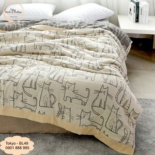 A22_Chăn Xô Hè Thu Organic Cotton Dòng Phổ thông/Basic