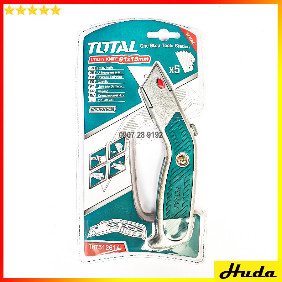 TOTAL - THT512614 DỤNG CỤ ĐA NĂNG 61X19MM - Dao đa năng total POI