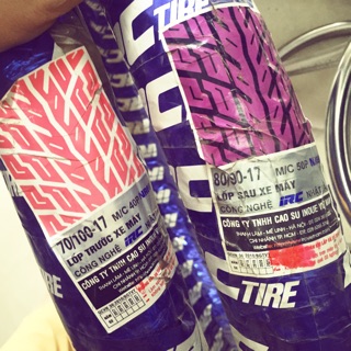 Lốp xe IRC chính hãng 70/100/17, 80/90/17 vỏ xe có dùng xăm gai chính hãng cho cái dòng rs,s110, future