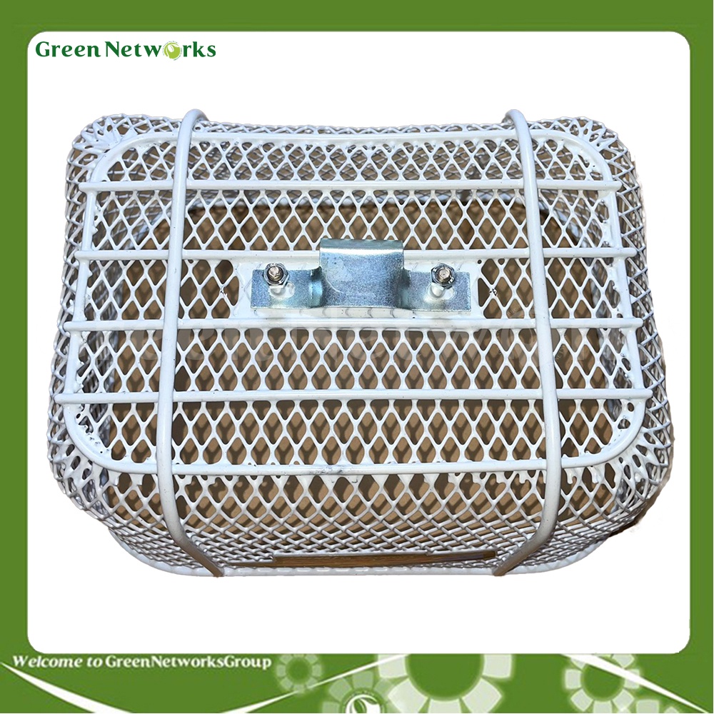 Rổ dream kiểng, kiểu rổ lưới thái H2c trắng gắn cho Xe Dream, Rổ xe dream thái phù hợp cho nhiều dòng xe - GreenNetWorks