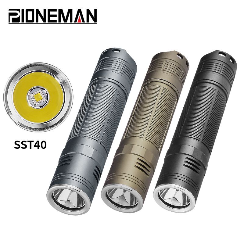 Đèn Pin Pioneman K21x SST40 / SFT40 / SST70 / XHP70.2 21700 6500K Tiện Dụng Khi Đi Cắm Trại