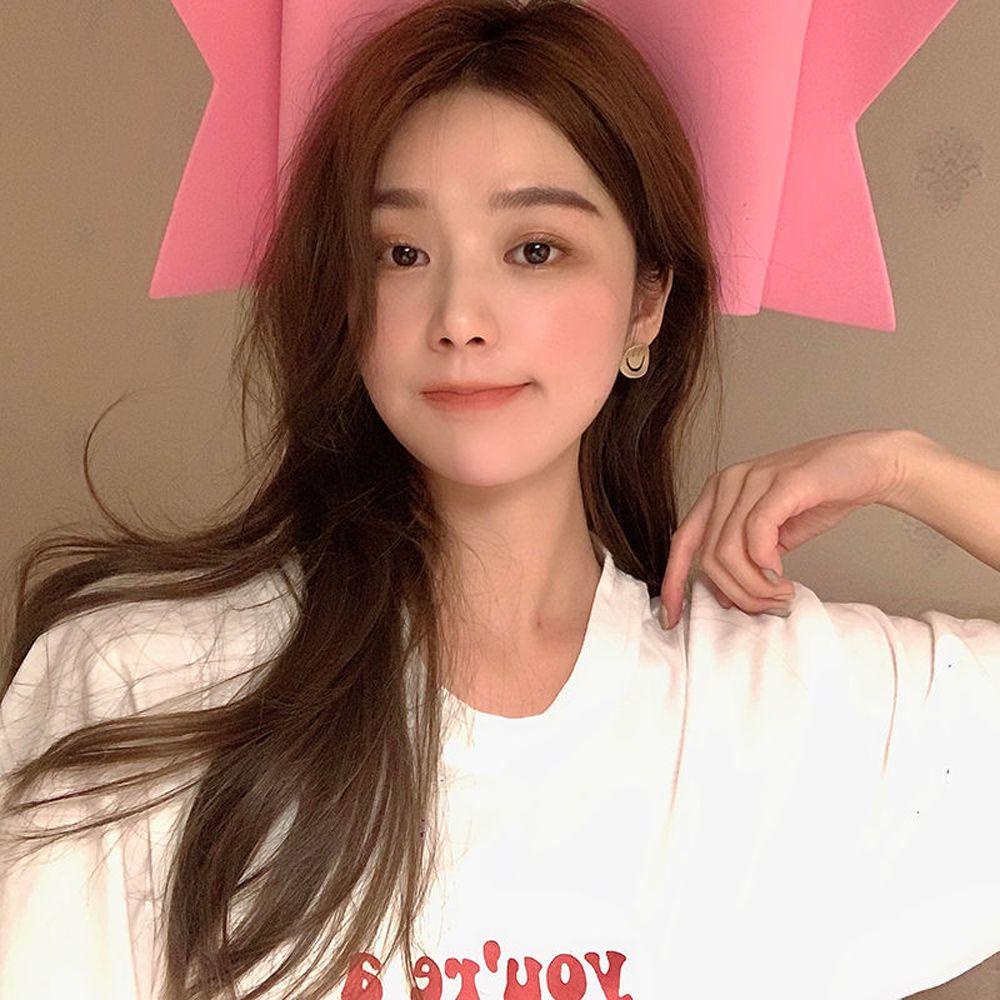 Bông Tai Hình Mặt Cười Dễ Thương Phong Cách Hàn Quốc