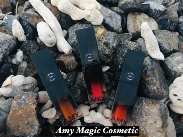 (ẢNH THẬT) Son kem matte handmade cao cấp AMY (tặng kèm dưỡng môi) | BigBuy360 - bigbuy360.vn