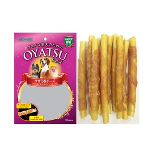 [HSD10.2023] SNACK PHÔ MAI CUỘN THỊT GÀ OYATSU DOGAHOLIC DINH DƯỠNG CAO CẤP CHO CHÓ