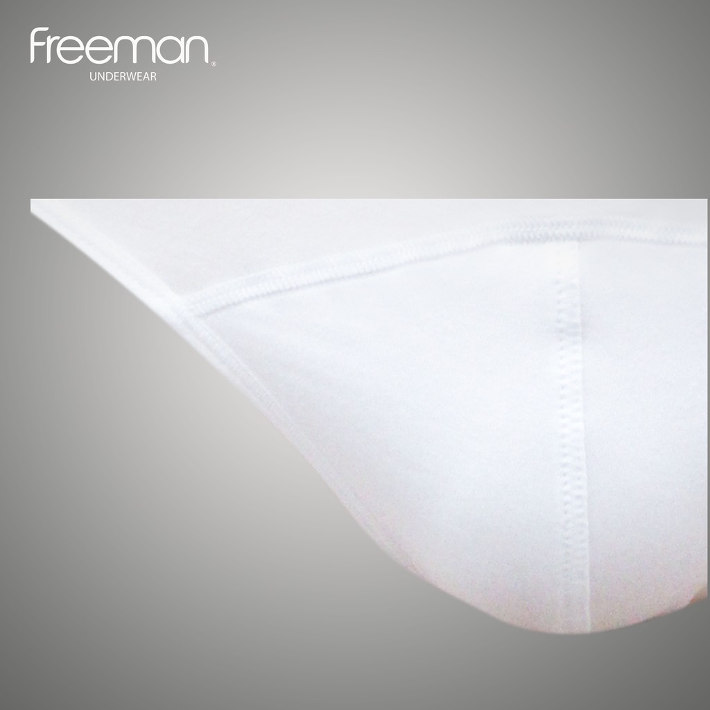 [FREEMAN] Combo 5 quần lót nam cotton màu trắng 770