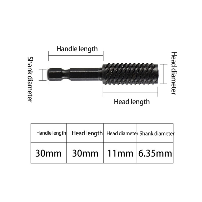 Bộ 7 Mũi Khoan Cắt Gỗ 6.3mm (1 / 4 &quot;) Chuyên Dụng