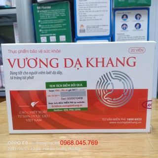 Vương dạ khang hộp 20 viên