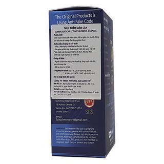 [XẢ KHO] 7 Day Slim - Giảm cân chuẩn Mỹ, check code điện tử trên website
