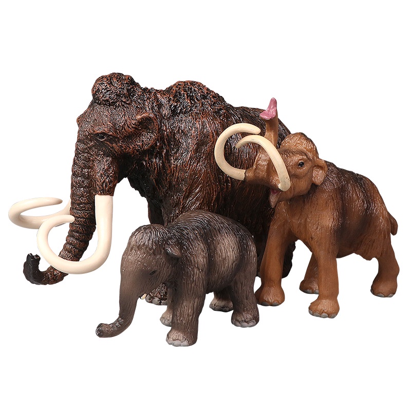Mô hình voi hoang dã đồ chơi cho bé mới
