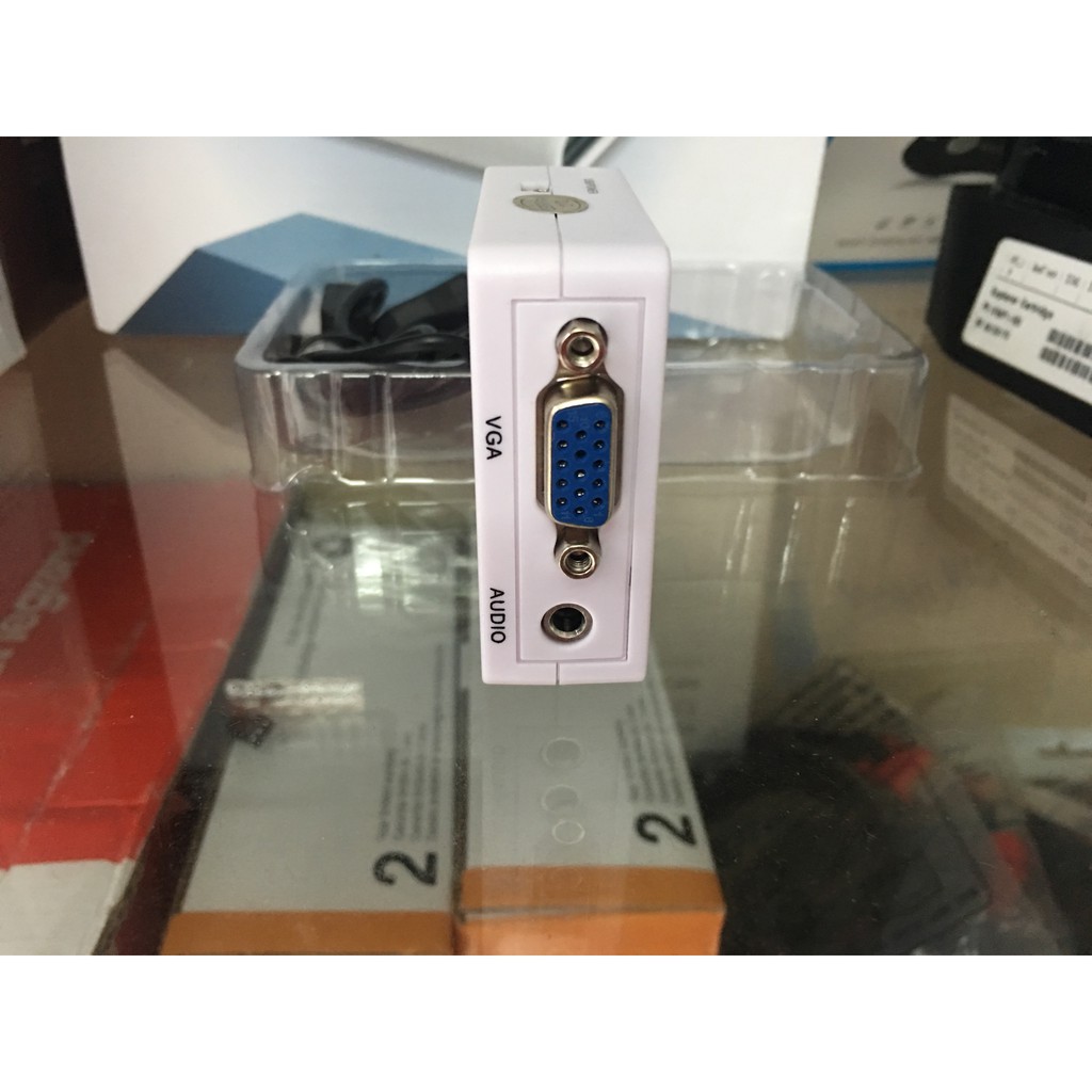 Box chuyển đổi VGA ra HDMI