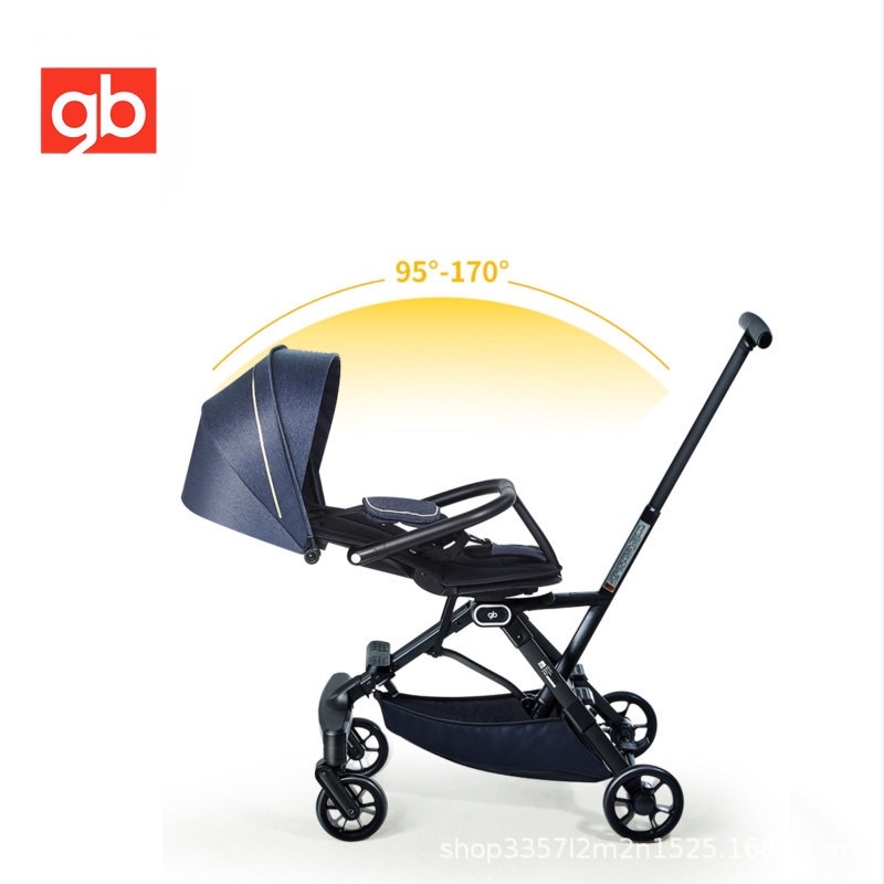 Xe đẩy trẻ em 3 tư thế Goodbaby gấp gọn du lịch hàng chính hãng nhập khẩu