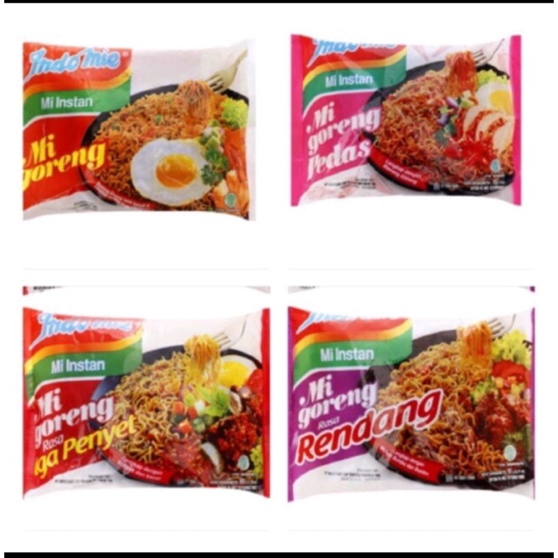 Mì Xào Khô Indomie bò cay, Cay nồng gói 79g | BigBuy360 - bigbuy360.vn