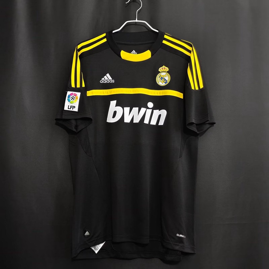 Áo Thun Số 2011-12 Câu Lạc Bộ Real Madrid Màu Vàng Đen Size s-2xl