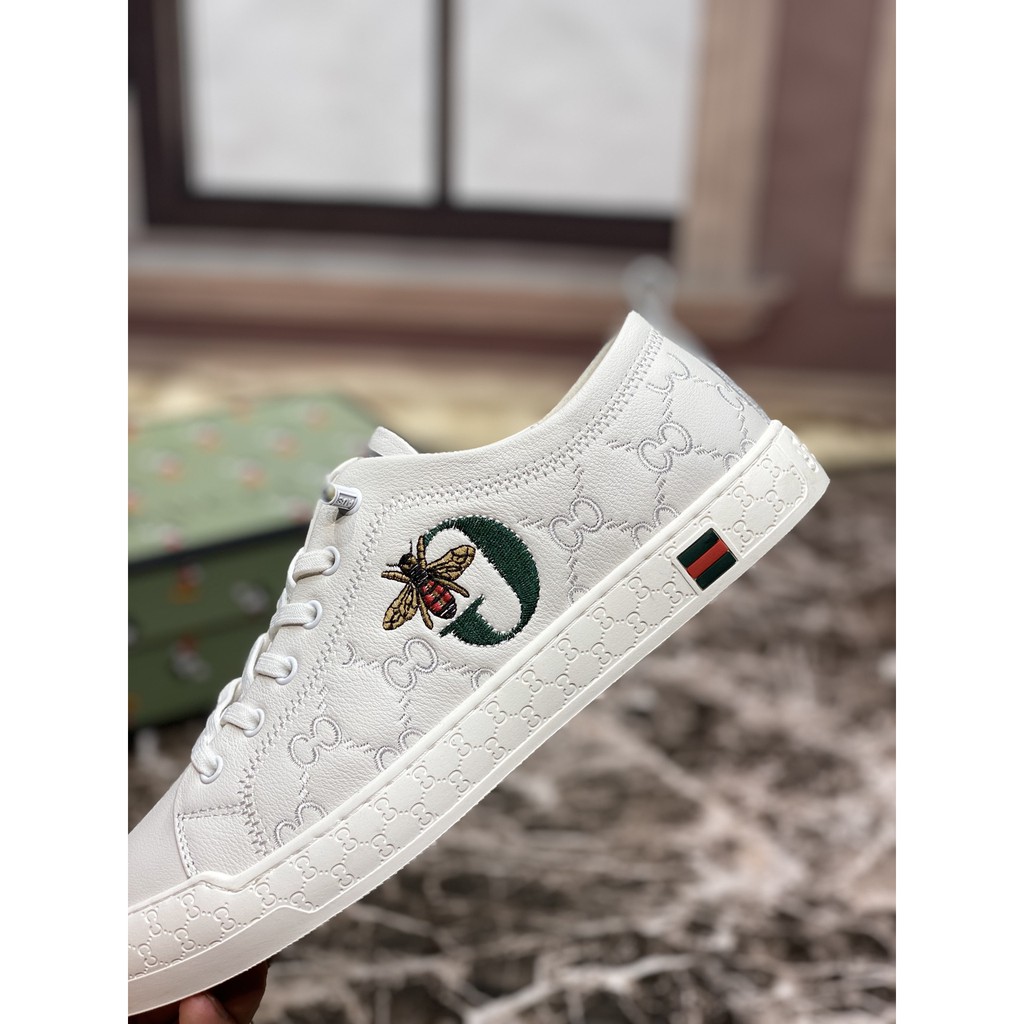 Giày sneakers nam da thật GUCCI GG GC thiết kế thanh lịch và nhẹ nhàngmang đến cảm giác thoải mái