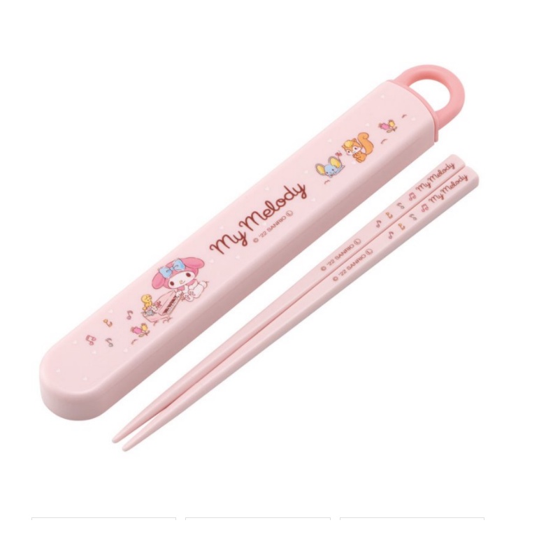 Đũa Chống Vi Khuẩn Kuromi 16.5cm ABS2AMAG + Sản Xuất Tại Nhật Bản