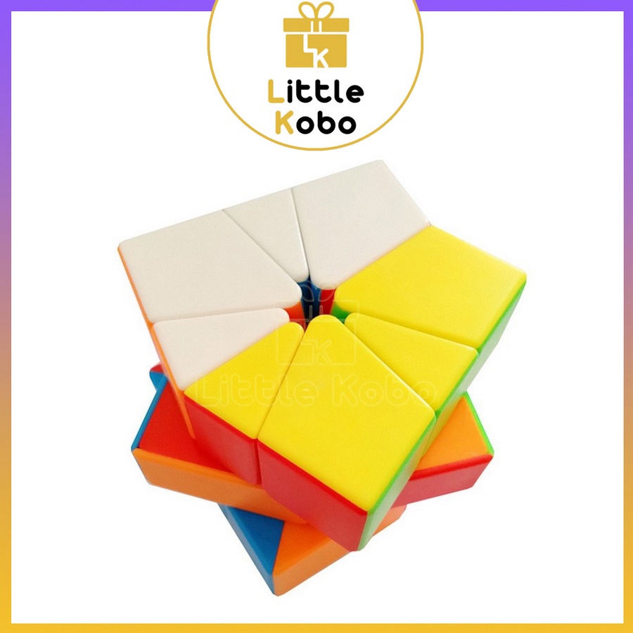 Rubik Square-1 Cube Stickerless MoYu MeiLong MFJS SQ1 Rubic Biến Thể Đồ Chơi Thông Minh