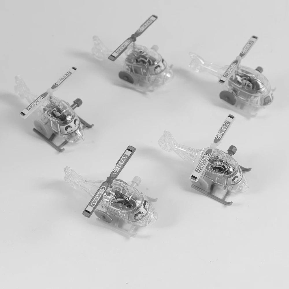 Máy Bay Trực Thăng Đồ Chơi Trong Suốt Cho Bé