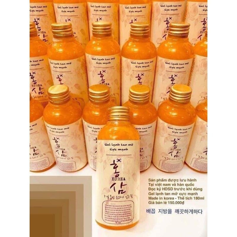 Gel Lạnh Tan Mỡ Cực Mạnh 300ml