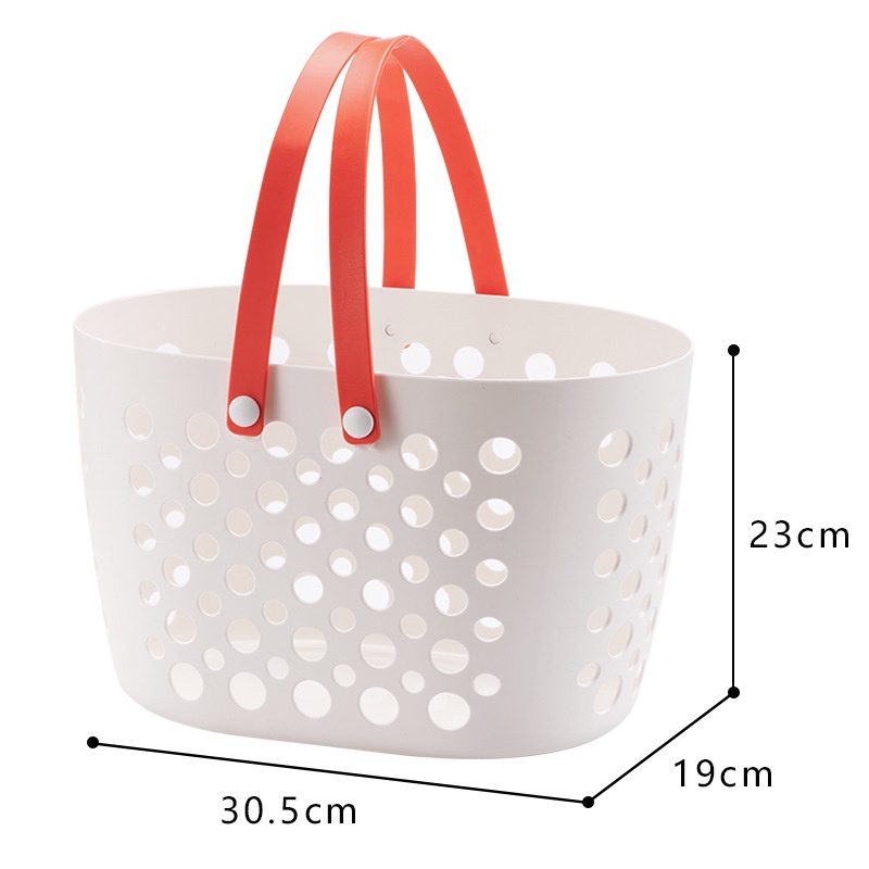 Rổ Nhựa Đựng Trái Cây Đồ Dùng Nhà Tắm Có Tay Cầm Tiện Dụng