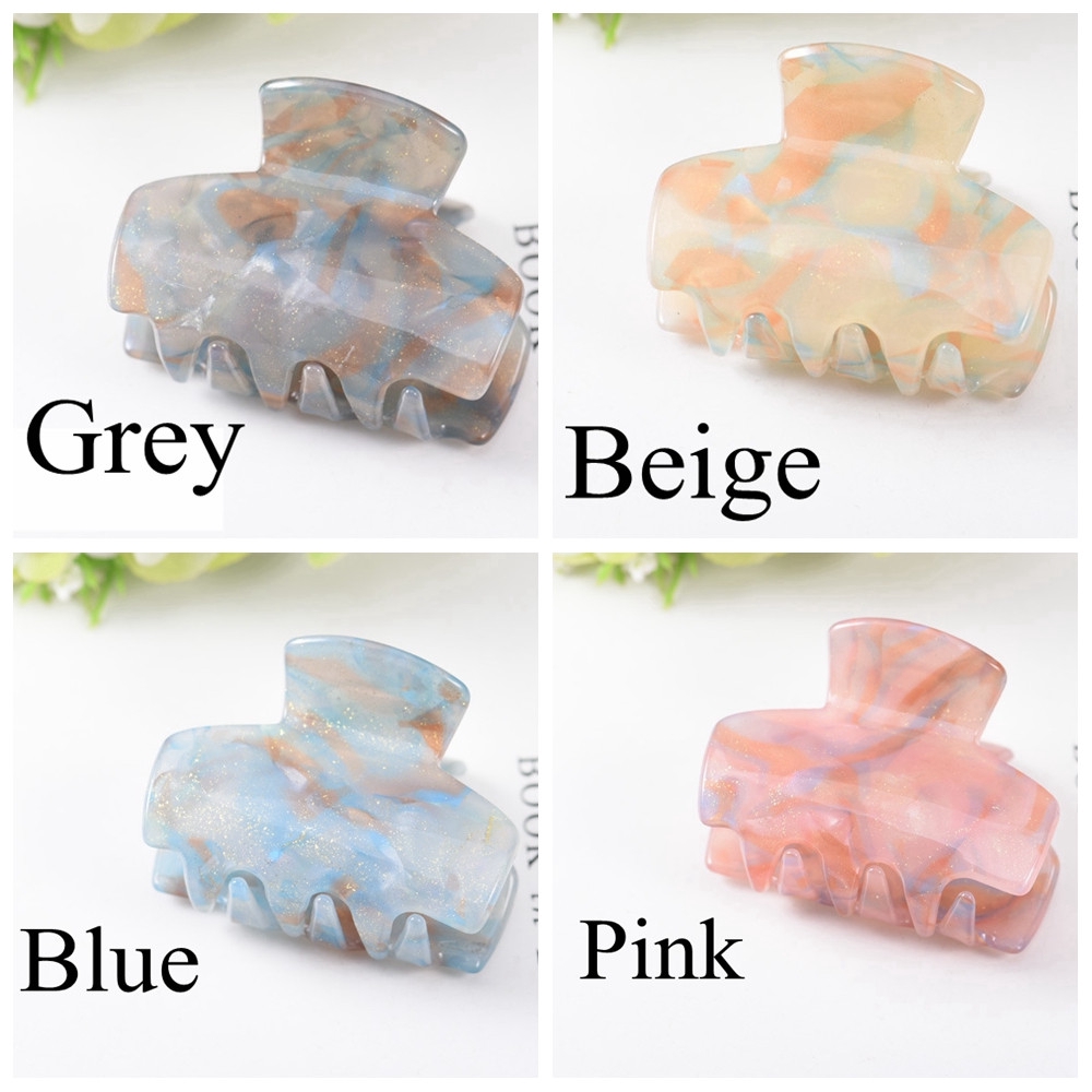 Kẹp bấu tóc acrylic thời trang nữ