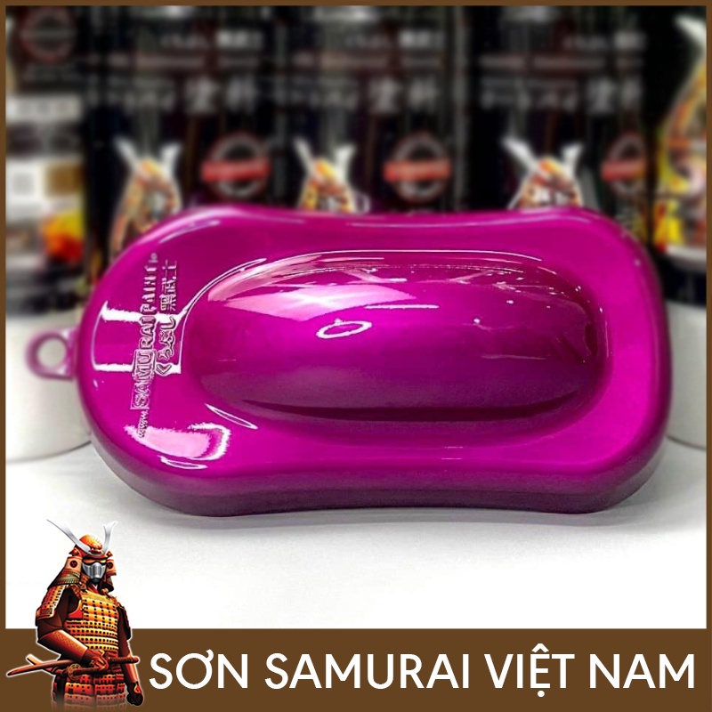 Sơn Xịt Samurai Màu Hồng Honda Magenta - Mã H168*