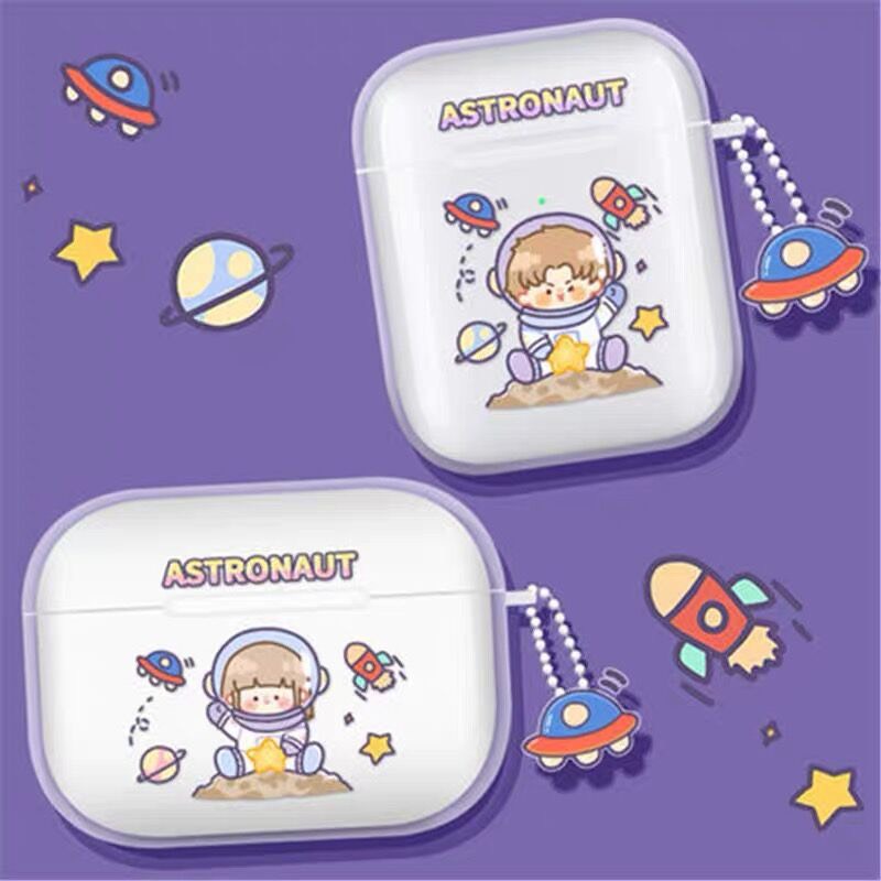 Vỏ bảo vệ tai nghe bluetooth Airpods bằng Sillicone dẻo, ốp Case cute, Airpods 2/pro