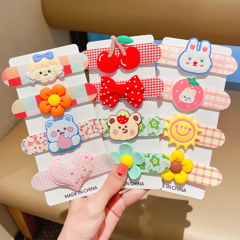 Kẹp Tóc Dán Giúp Giữ Gọn Gàng Cho Bé Gái