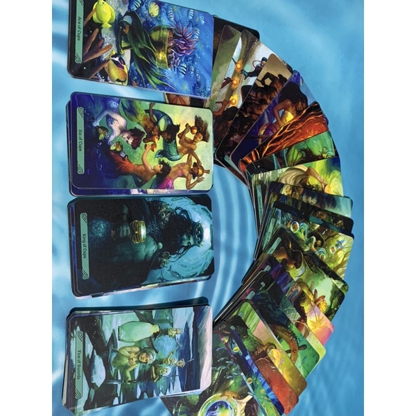 Mermaid Tarot Handmade size gốc 7 x 12