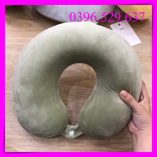 [ Ưu Đãi Hấp Dẫn ] Gối Cổ Hình Chữ U Chống Đau Nhứt Cổ Khi Đi Tàu Xe