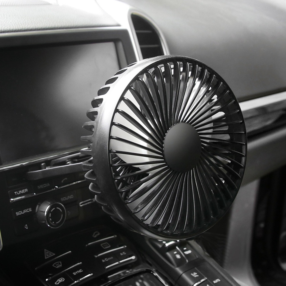 Quạt mini 5V ⚡FREESHIP⚡ dùng USB có núm hút dùng cho Văn Phòng, Gia đình, Xe hơi, Ô tô quạt chạy cực êm với 3 mức số