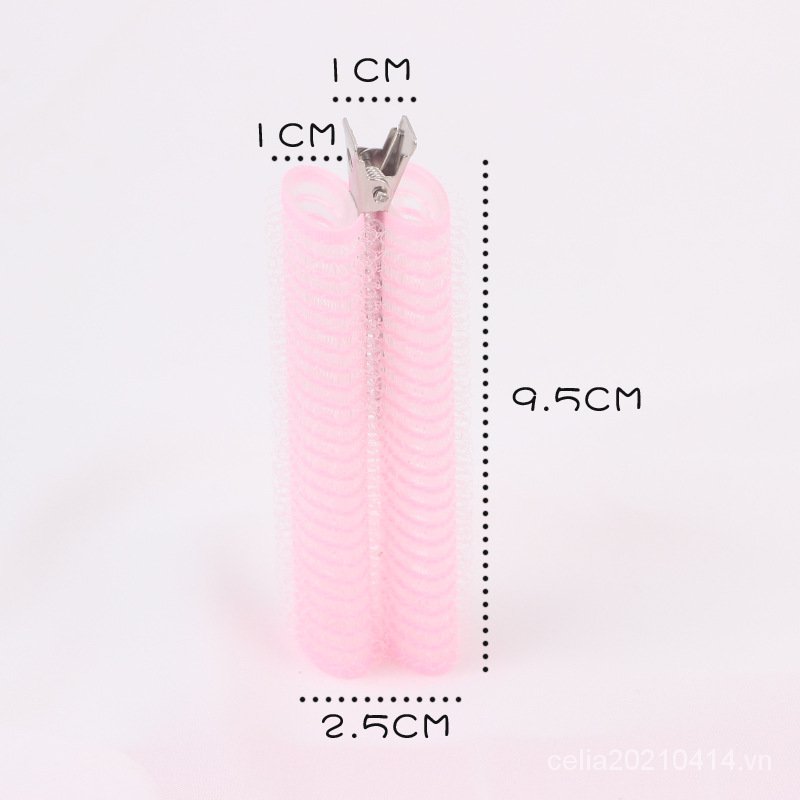 Fringe Curls Lazy Self-Adhesive Hair Curler Fluffy Hair Curler Wavy Curly Hair Clip