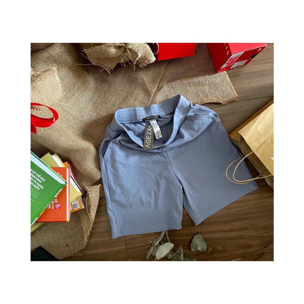 Quần Short Form Boy Gam Màu Pastel, chất thun năng động thoải mái ngày hè