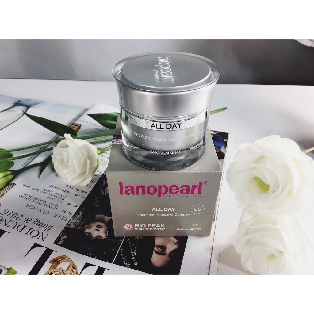 Kem dưỡng da chống lão hóa ban ngày Lanopearl All Day Treament Protective Complex SPF15 LB01