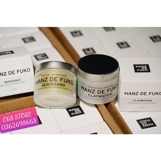 ⚡CHÍNH HÃNG⚡Sáp Vuốt Tóc Hanz De Fuko Quicksand & Hanz Claymation