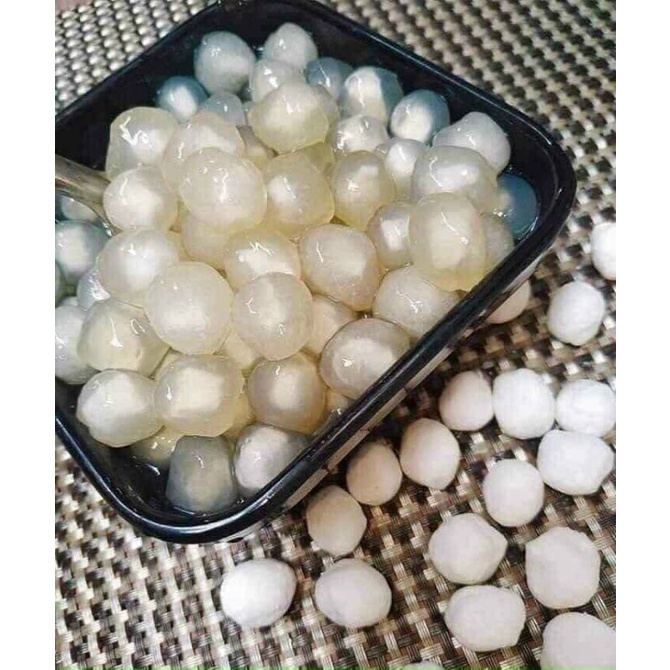 1Kg Trân Châu Trắng Nhân Dừa Siêu Ngon [FREE SHIP]TỪ ĐƠN 50K, [Loại Đặc Biệt] Hàng Ngon Nhà Làm
