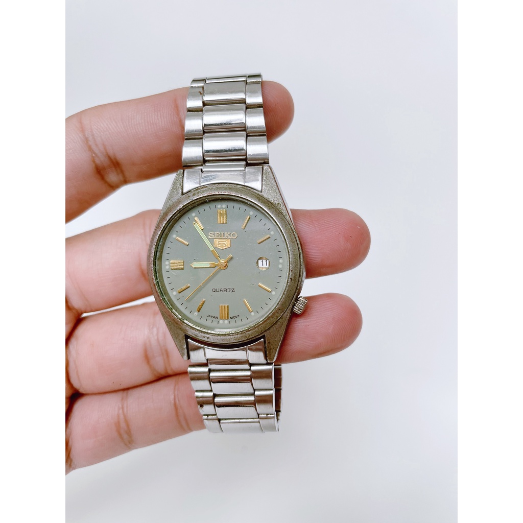 Đồng Hồ Quartz Seiko 5 Analog 9N 3028 Sang Trọng