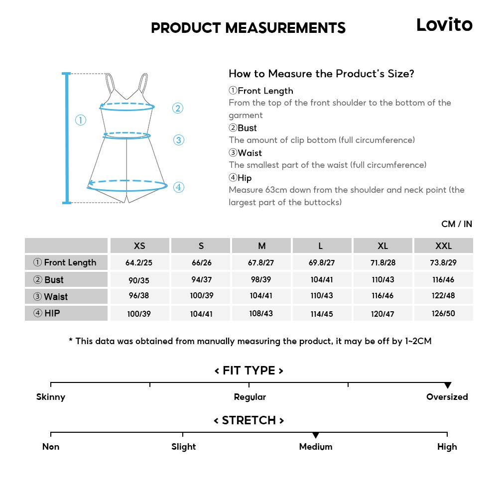 Áo liền quần Lovito mịn màng có túi họa tiết hoa thường ngày L25ED034 (màu đen)